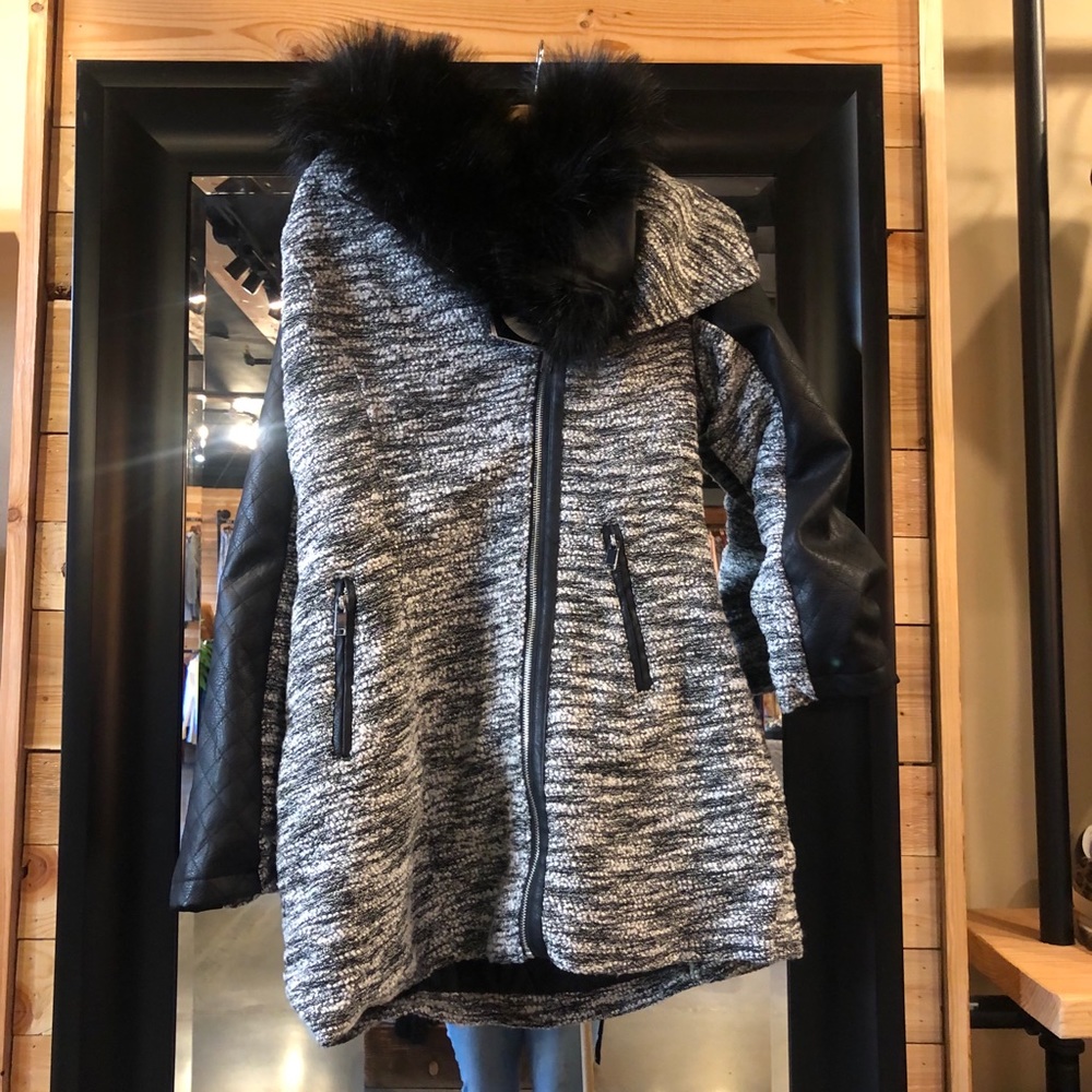 Vegan leather LA coalitionla jacket 🧥